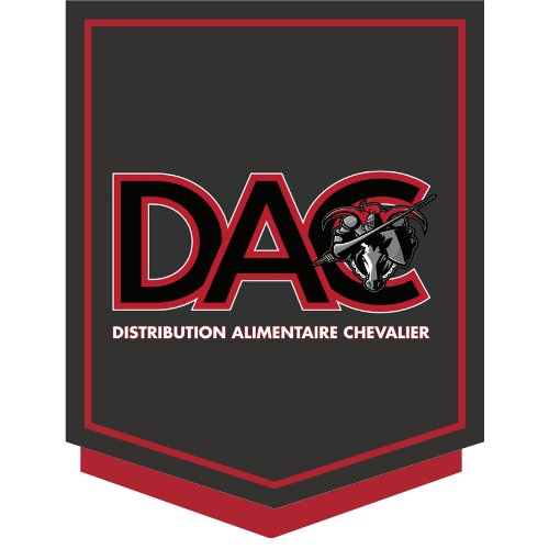 Distribution Alimentaire Chevalier Quebec food distribution logo, AdPretzel portfolio