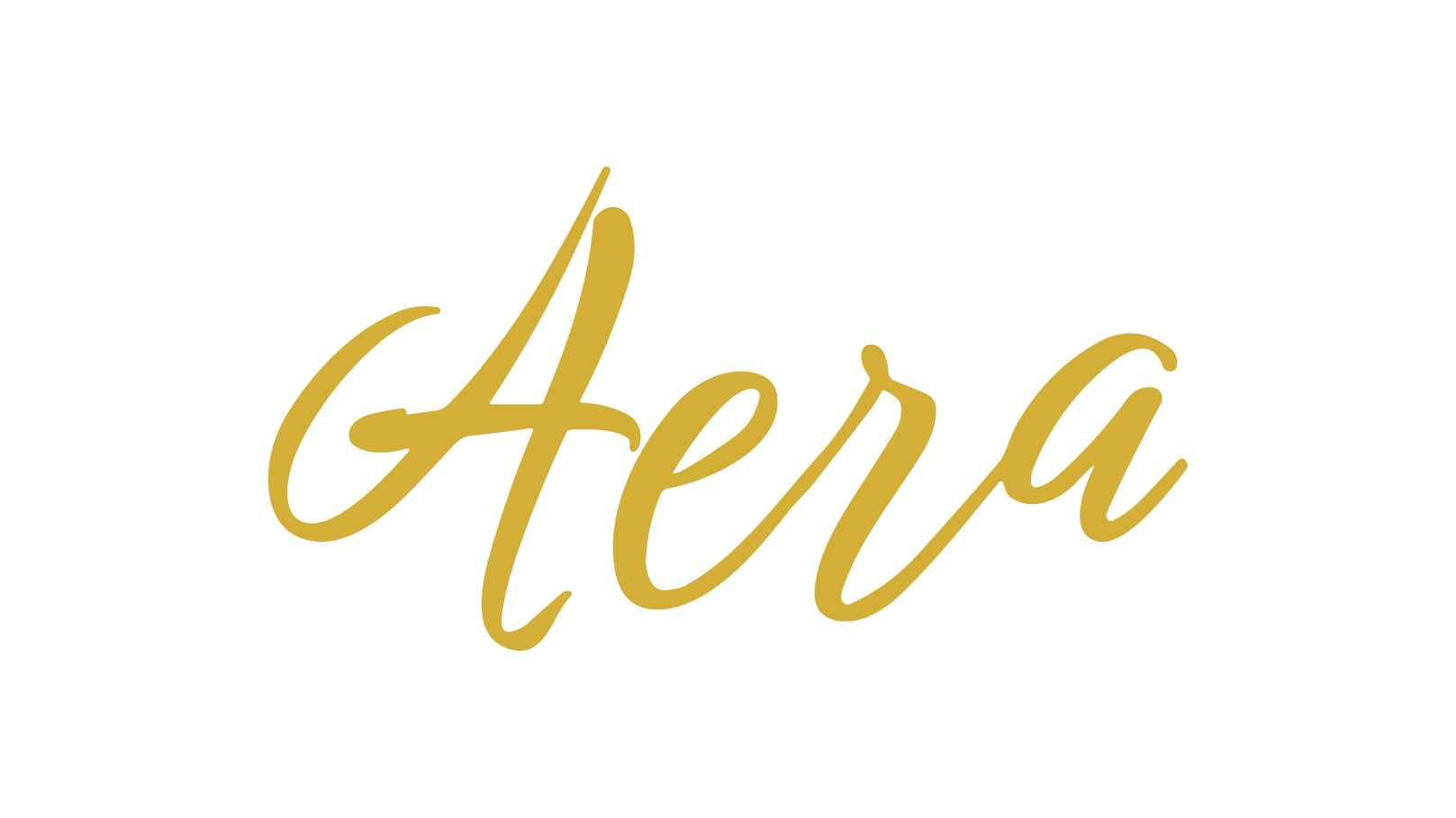 Salon Aera Montreal salon logo, AdPretzel portfolio