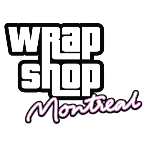 Wrap Shop Montreal vehicle wrap logo, AdPretzel portfolio