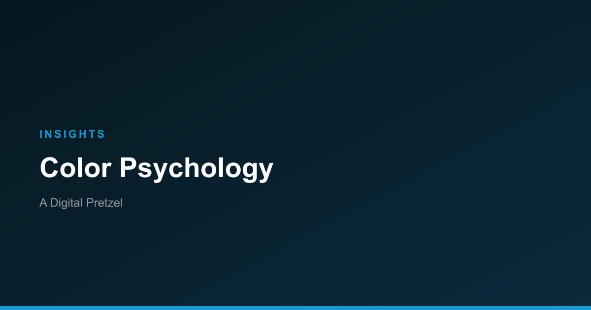 The Psychology of Color in Digital Marketing